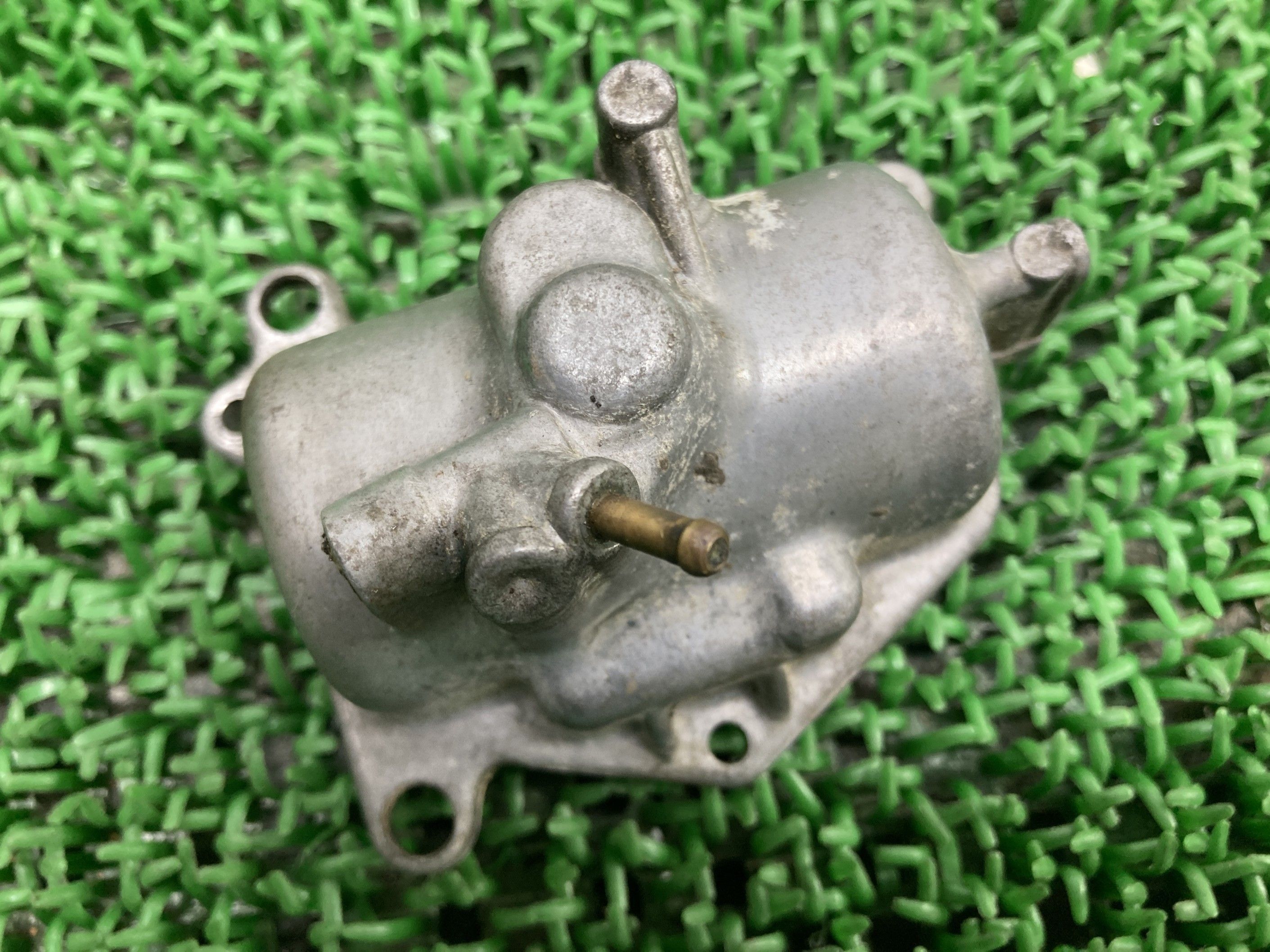 R1-Z フロートチャンバー ヤマハ 純正 バイク 部品 3XC R1Z キャブレター 修復素材に 割れ欠け無し 品薄 車検 Genuine 【中古】 vX