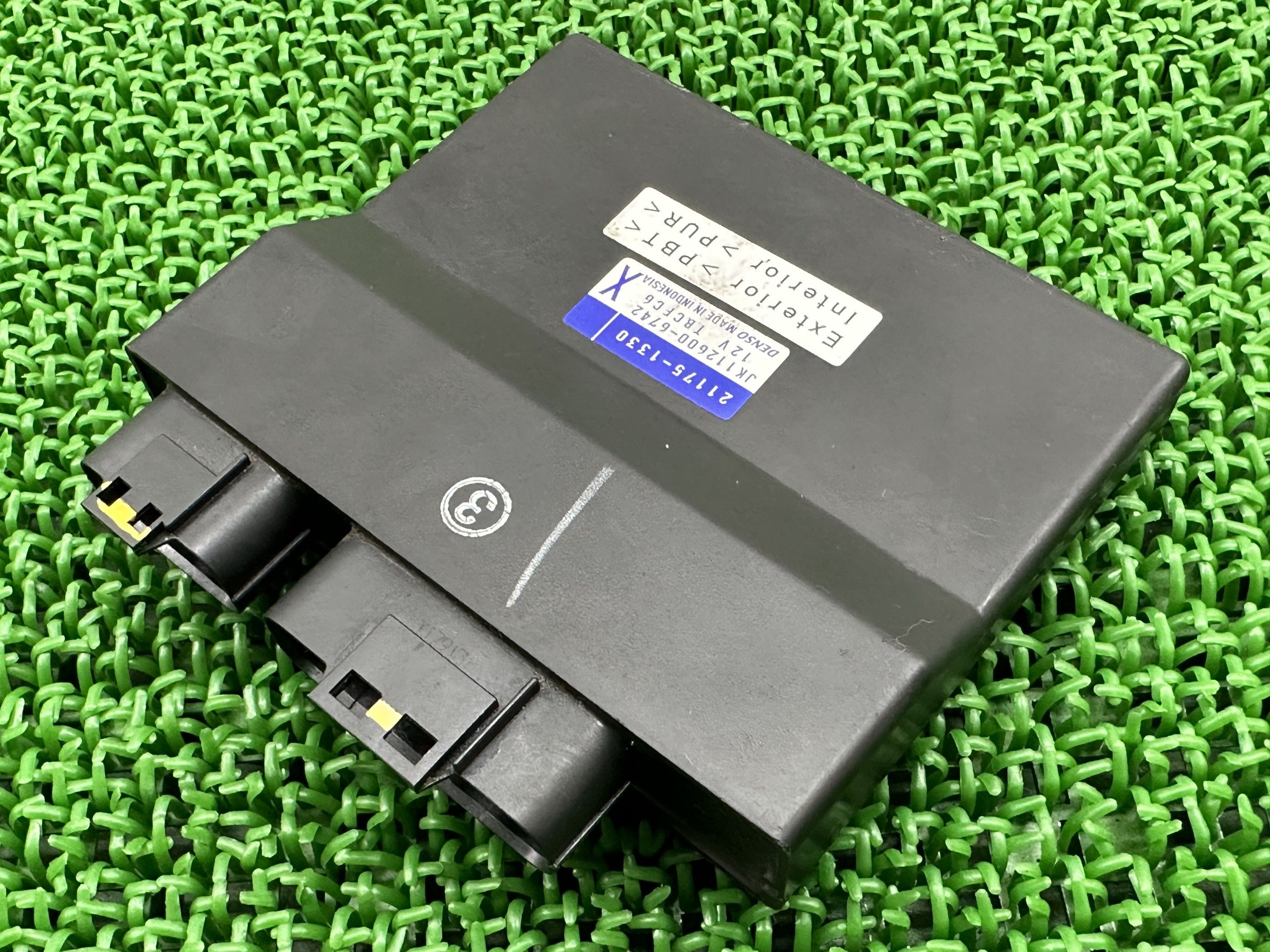 NINJA250 ECU カワサキ 純正 バイク 部品 EX250P ECM コントロールユニット ニンジャ250 機能的問題なし 車検 Genuine 【中古】 bH