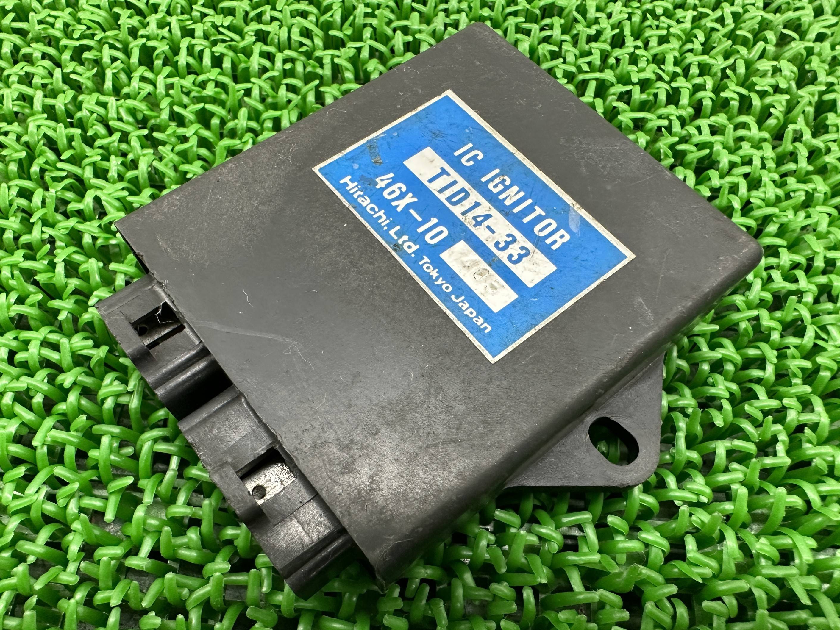 FZ400R イグナイター ヤマハ 純正 バイク 部品 46X 46X-10 TID14-33 CDI スパークユニット 機能的問題なし 車検 Genuine 【中古】 gG