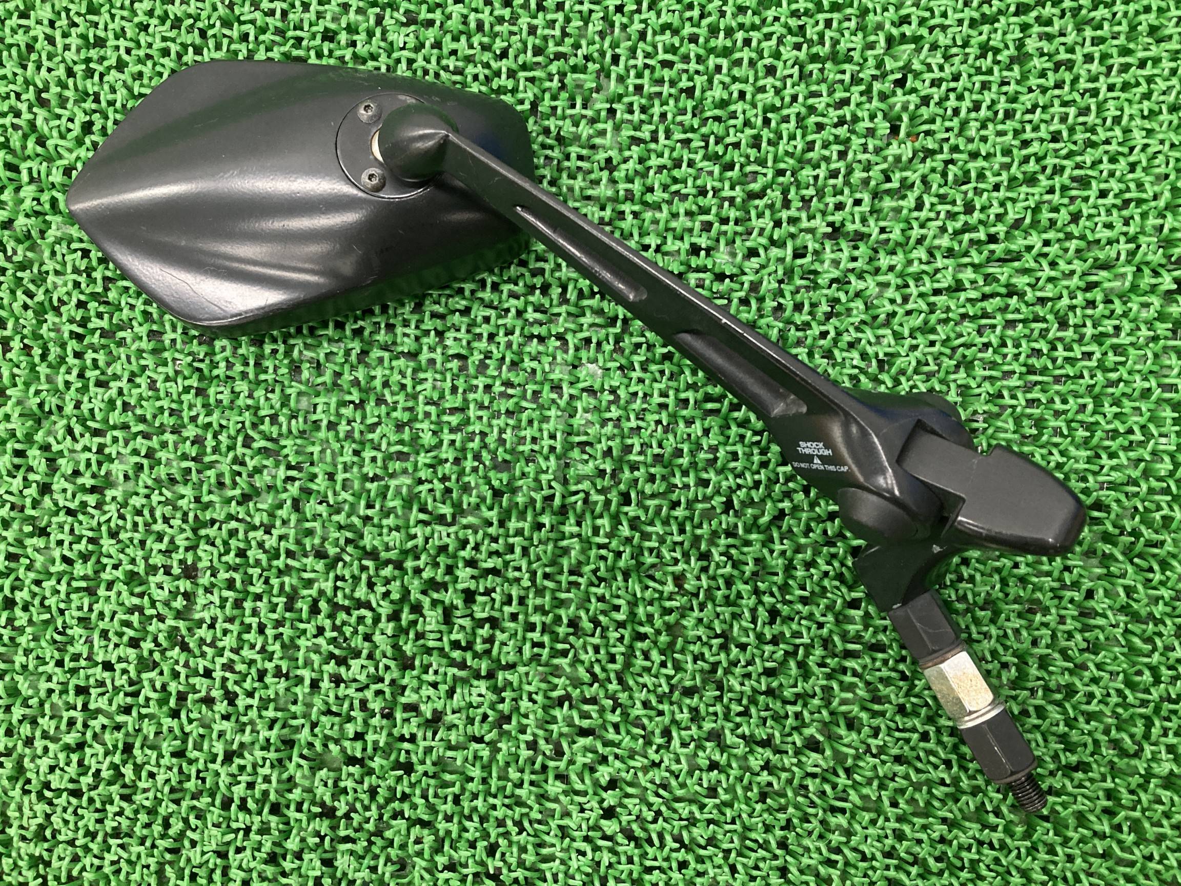 ナポレオン製ドゥカティ ミラー 片側 社外 バイク 部品 正10mm モンスター レイセーブ シャークミラー 割れ欠け無し 【中古】 Ls