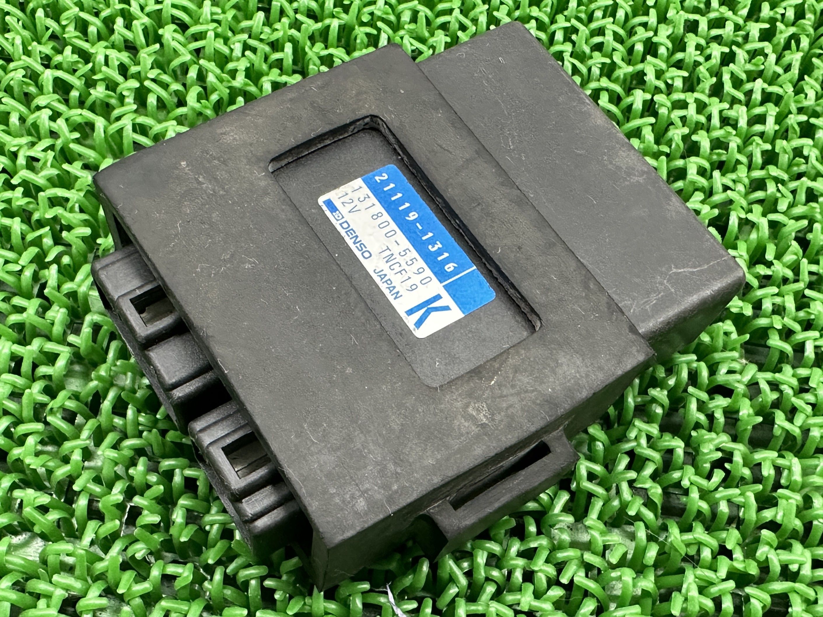 バリオス イグナイター カワサキ 純正 バイク 部品 ZR250A 前期 ケース付 CDI スパークユニット 車検 Genuine 【中古】 oY