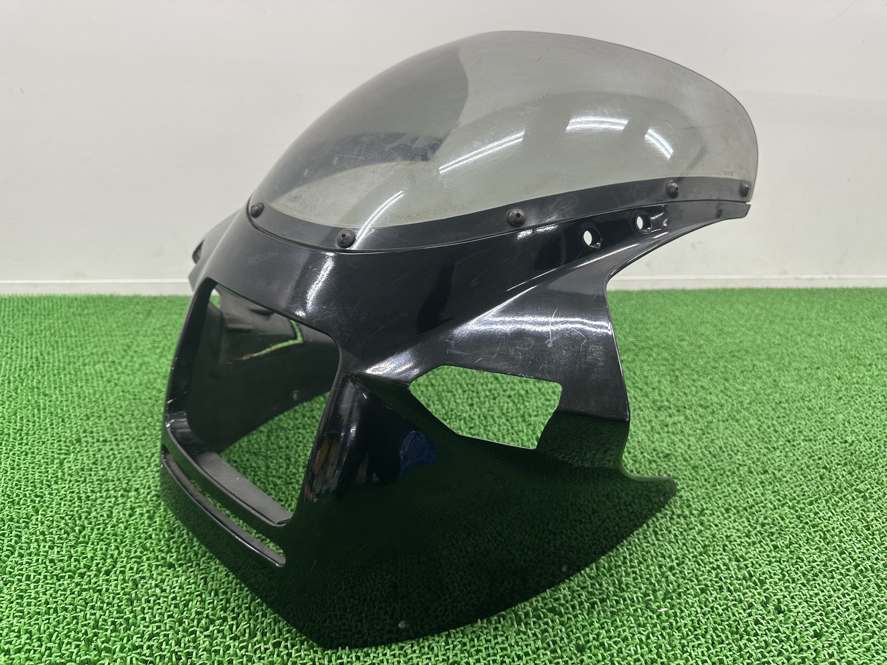 RG400ガンマ アッパーカウル 20A0 スズキ 純正 バイク 部品 HK31A RG500ガンマ スクリーン フロントカ..