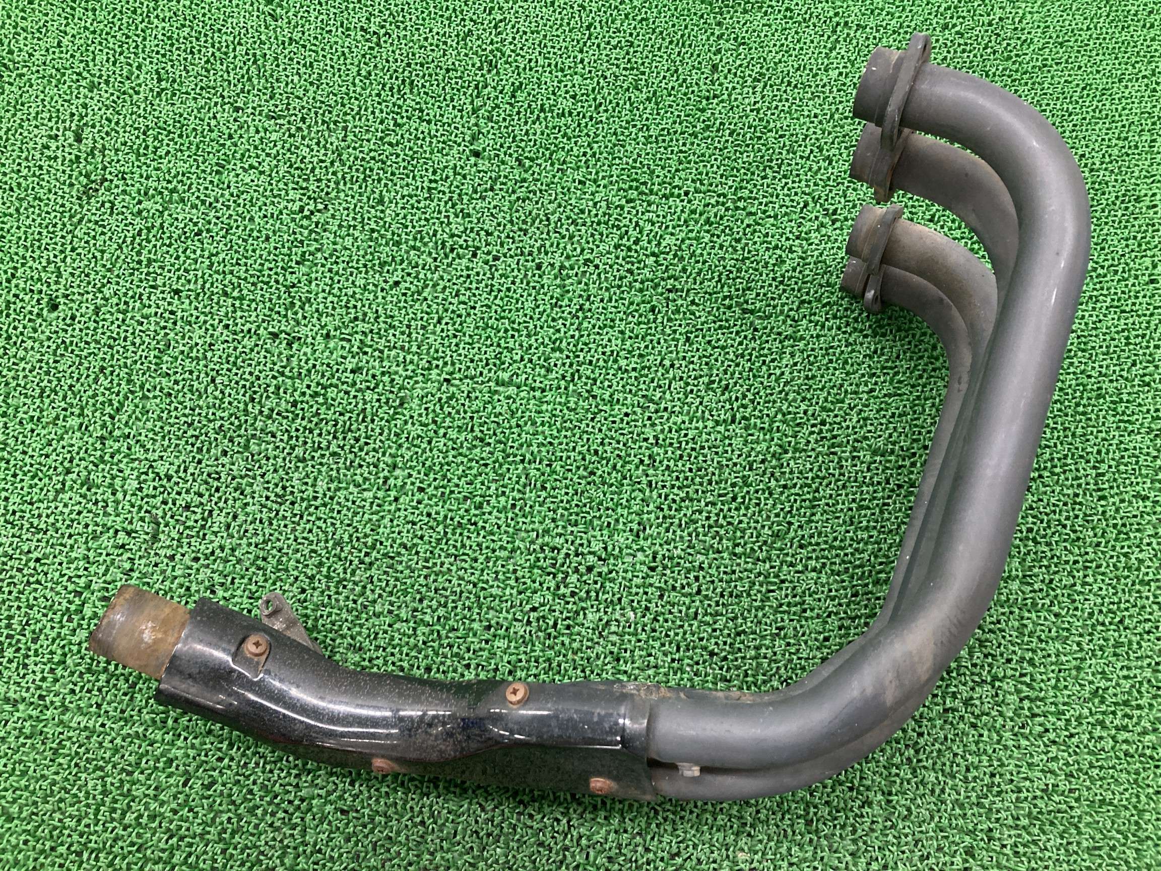 XJR400 エキパイマフラー 4HM ヤマハ 純正 バイク 部品 ステー 機能的問題なし 品薄 希少品 車検 Genuine 【中古】 Ui