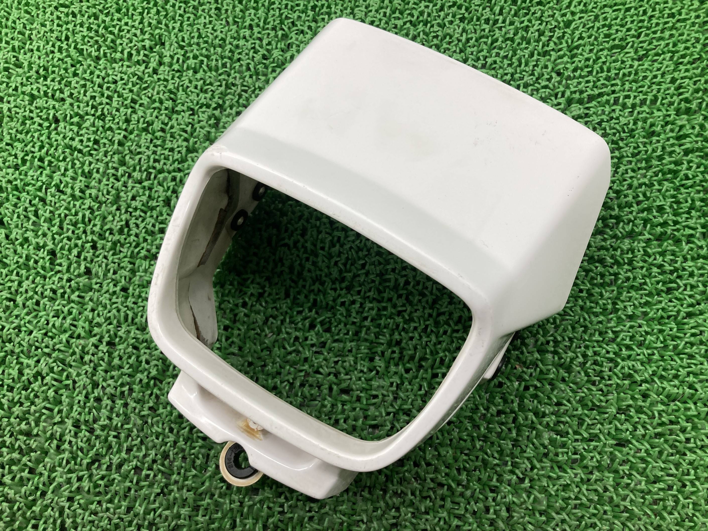 セロー225 ライトカウル 白 110-31130 ヤマハ 純正 バイク 部品 DG08J フロントマスク ヘッドライトカ..