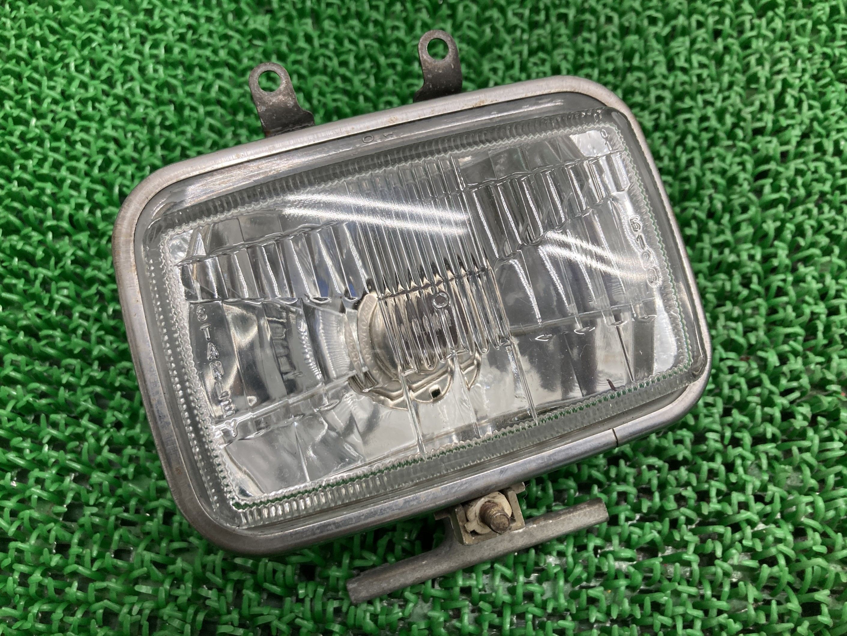 XR250 ヘッドライト 5128 ホンダ 純正 バイク 部品 MD30 ガラスレンズ CRM250AR XR230 XR400 おすすめ品 割れ欠け無し 車検 Genuine 【中古】 vM(2.0)