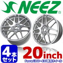 【4本セット】 ニーズ (NEEZ) 鍛造1ピースアルミホイール ユーロクロス RG44 FERRARI VIS フロント9.0J-20 27 リヤ12.5J-20 57 PCD108 5H Ferrari360 430専用 新生活応援