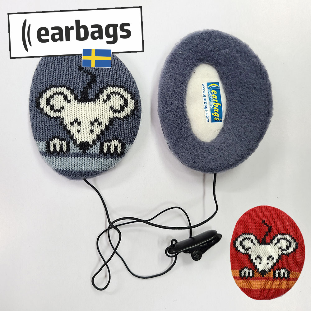 Earbags Knitted Mouse with clip A0901 Sサイズ キッズ ジュニア【DM便(旧メール便)・ネコポス・ゆうパケット対応】