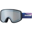 【アウトレット】スノーゴーグル SWANS 23-24 180-MDH P1 GLBK メガネ対応 ミラー ダブルレンズ ヘルメット対応 スキー スノーボード ...