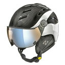 【在庫限り】スノーヘルメット CP シーピー 24-25 CAMURAI CARBON SWS CPCJ121 大人用 偏光 調光レンズ バイザー付き スキー ...