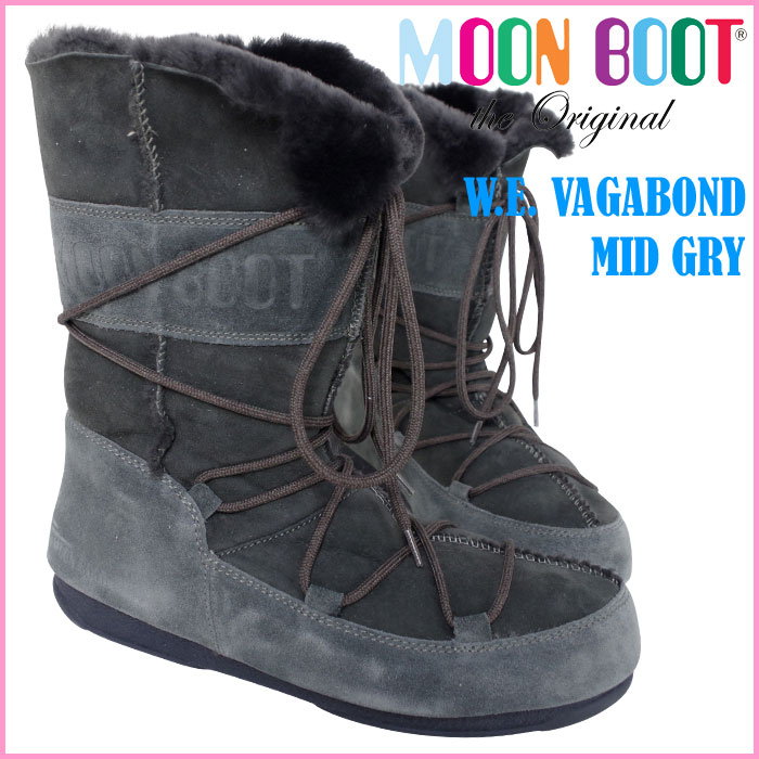 テクニカ ムーンブーツ MOON BOOT W.E. VAGABOND MID GRY 母の日 アウトレット 【RCP】【コンビニ受取対応商品】【メール便不可 宅配便配送】