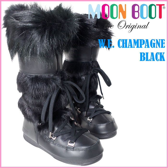 テクニカ ムーンブーツ MOON BOOT W.E. CHAMPAGNE BLACK