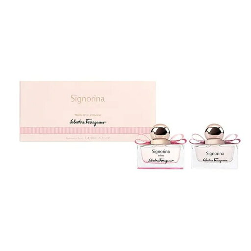 Salvatore Ferragamo サルヴァトーレフェラガモ シニョリーナ ミニチュア セット 30ml×2 香水 フレグランス 86376335 Salvatore Ferragamo サルヴァトーレフェラガモ シニョリーナ ミニチュア セット 30ml×2 香水 フレグランス 86376335