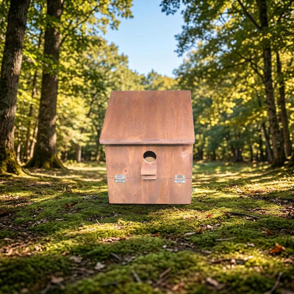 このバードハウスは、屋外で小鳥たちが安心して過ごせるように設計された鳥小屋です。高さ26センチ、幅22センチ、奥行18センチの外形サイズで、穴径は32ミリとなっており、小鳥たちが出入りしやすい設計です。リサイクルウッドを使用しており、環境に配慮した製品です。端材を活用することで、自然の風合いを生かしたデザインが特徴です。庭やベランダに設置することで、自然と調和しながら小鳥たちの憩いの場を提供します。このバードハウスは、屋外で小鳥たちが安心して過ごせるように設計された鳥小屋です。高さ26センチ、幅22センチ、奥行18センチの外形サイズで、穴径は32ミリとなっており、小鳥たちが出入りしやすい設計です。リサイクルウッドを使用しており、環境に配慮した製品です。端材を活用することで、自然の風合いを生かしたデザインが特徴です。庭やベランダに設置することで、自然と調和しながら小鳥たちの憩いの場を提供します。