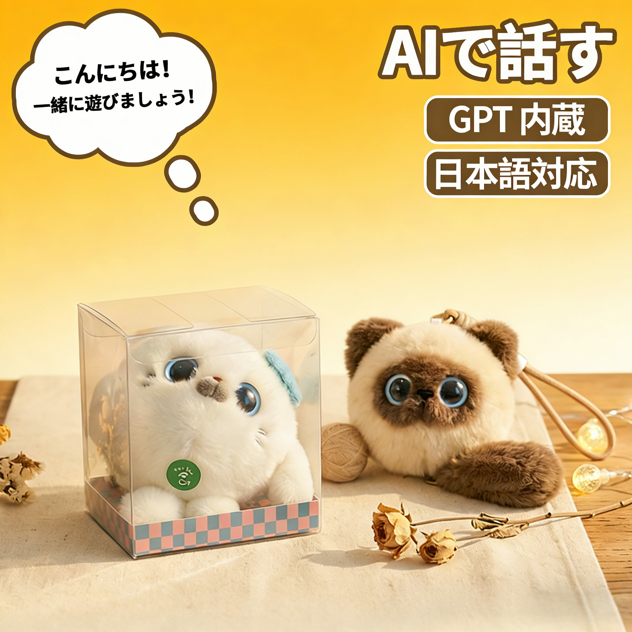 楽天市場】モフリン ペットロボ ai グレー moflin（おもちゃ）の通販