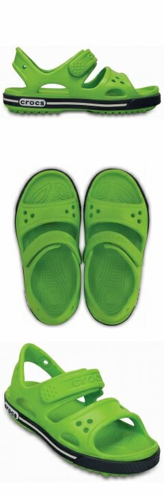 [クロックス] crocs 14854 キッズ ジュニア | キッズサンダル | crocband™ 2.0 sandal PS | クロックバンド™ 2.0 サンダル PS | 男の子 女の子 | ボルトグリーン×ネイビー SP