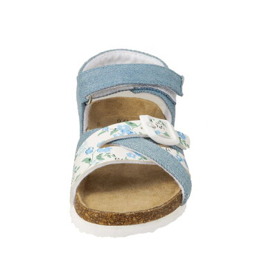 セダークレスト CEDAR CREST サンダル CC-3065 キッズ靴 靴 シューズ 2E相当 コンフォートサンダル 子供 女の子 フラット アンクルストラップ かわいい おしゃれ サックス SP