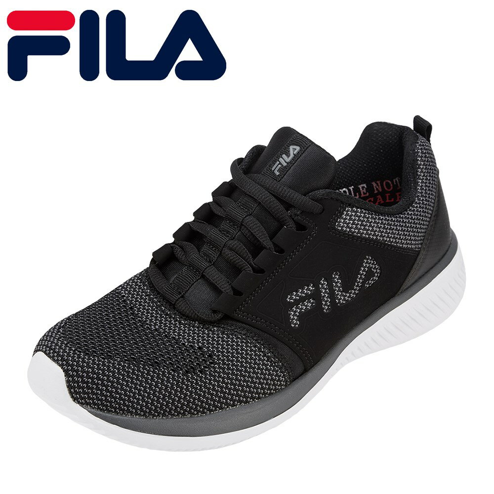 フィラ FILA スニーカー FC-2902W レディース靴 靴 シューズ 3E相当 ランニングシューズ M osmosis ローカットスニーカー 大きいサイズ対応 24.5cm ブラック SP