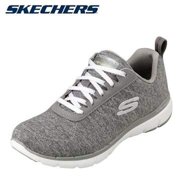 スケッチャーズ SKECHERS 13067 レディース靴 スポーツシューズ トレーニング ジム Flex Appeal 3.0 大きいサイズ対応 GRY SP