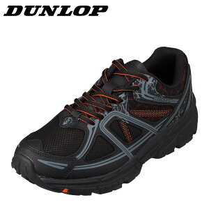 ダンロップ DUNLOP DM268 メンズ靴 靴 シューズ 6E相当 スポーツシューズ ウォーキングシューズ 幅広 6E 防水 雨 大きいサイズ対応 ブラック SP