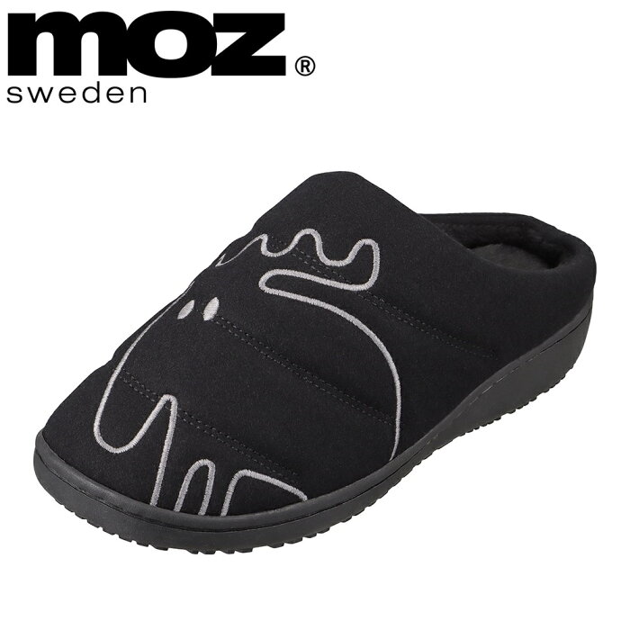 モズ スウェーデン MOZ sweden MOZ-4000 レディース靴 靴 シューズ 2E相当 サンダル スリッパ サボ 楽 人気 ブランド ブラック SP