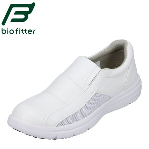 バイオフィッター ナース biofitter BFN14002 メンズ靴 靴 シューズ 3E相当 ワークシューズ 抗菌加工 清潔 耐油 滑りにくい 仕事靴 お仕事 ホワイト