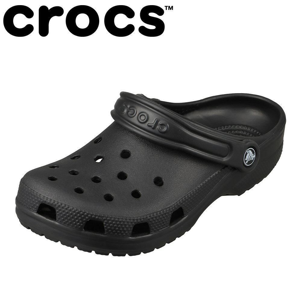 クロックス crocs 10001.W レディース靴 靴 シューズ 3E相当 サンダル クロッグサンダル 軽量 クッション性 丸洗い 人気 ブランド ブラック SP