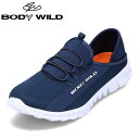 【25日まで毎日4H限定★P10倍】ボディワイルド BODY WILD BMH1538 メンズ靴 靴 シューズ 3E相当 スニーカー 2WAY キックバック 軽...
