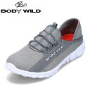 【25日まで毎日4H限定★P10倍】ボディワイルド BODY WILD BMH1538 メンズ靴 靴 シューズ 3E相当 スニーカー 2WAY キックバック 軽...