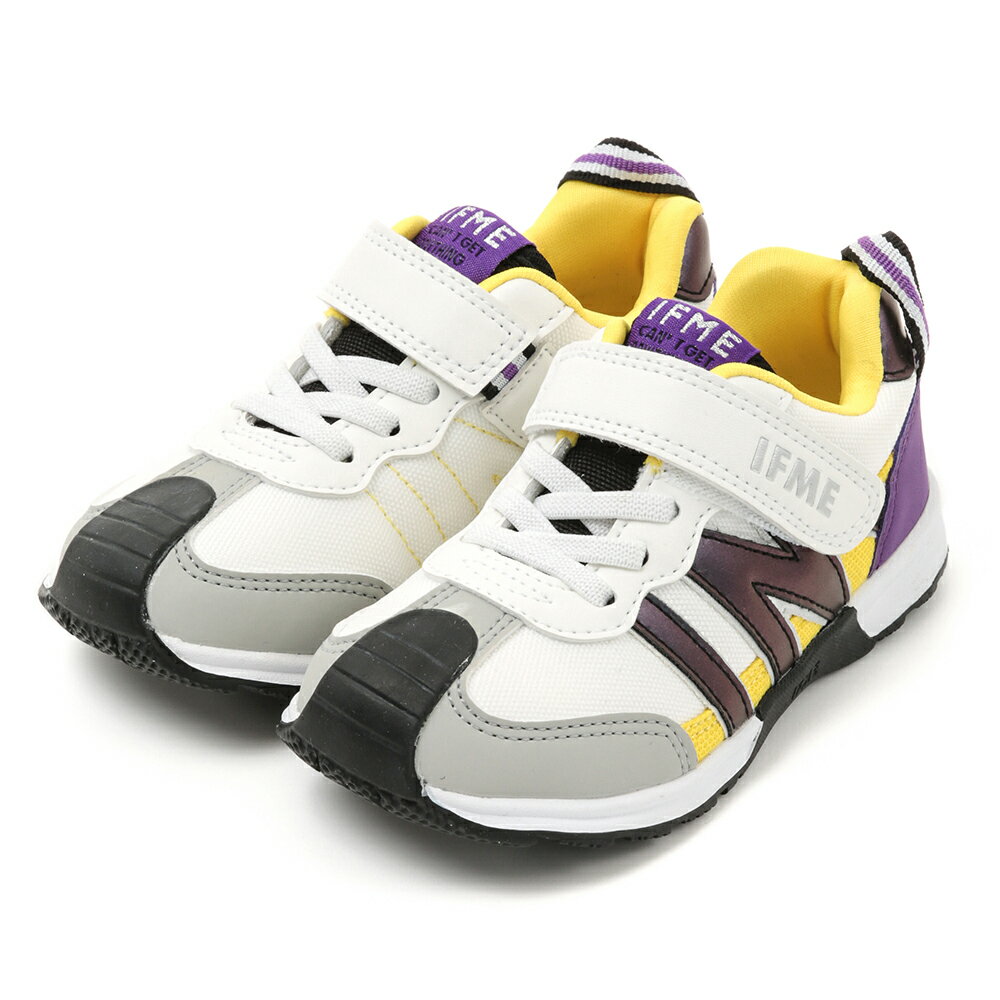 イフミー IFME 30-3810 キッズ靴 子供靴 靴 シューズ 3E相当 スニーカー キッズシューズ 運動靴 丈夫 男の子 ローカットスニーカー シンプル プレゼント ギフト 人気 ブランド ホワイト SPのサムネイル