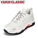 【25日まで毎日4H限定★P10倍】アキクラシック AKIII CLASSIC AKC-0003 メンズ靴 靴 シューズ 3E相当 スニーカー ダッドシューズ ボリュームソール 厚底 トレンド 定番 衝撃吸収 クリーム SP