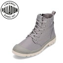【25日まで毎日4H限定★P10倍】パラディウム PALLADIUM 77856 メンズ靴 靴 シューズ 3E相当 スニーカー 防水 雨 晴雨兼用 ジッパー ファスナー 軽量 耐久性 クッション性 グレイフラン SP