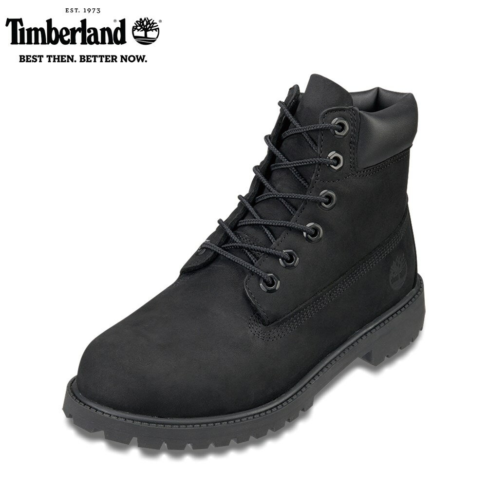 ティンバーランド ティンバーランド Timberland TIMB 12907 レディース 靴 シューズ 3E相当 ショートブーツ 防水 6INCHIPREMIUM レースアップブーツ 保温 冬靴 雨 アウトドア キャンプ ブラック SP