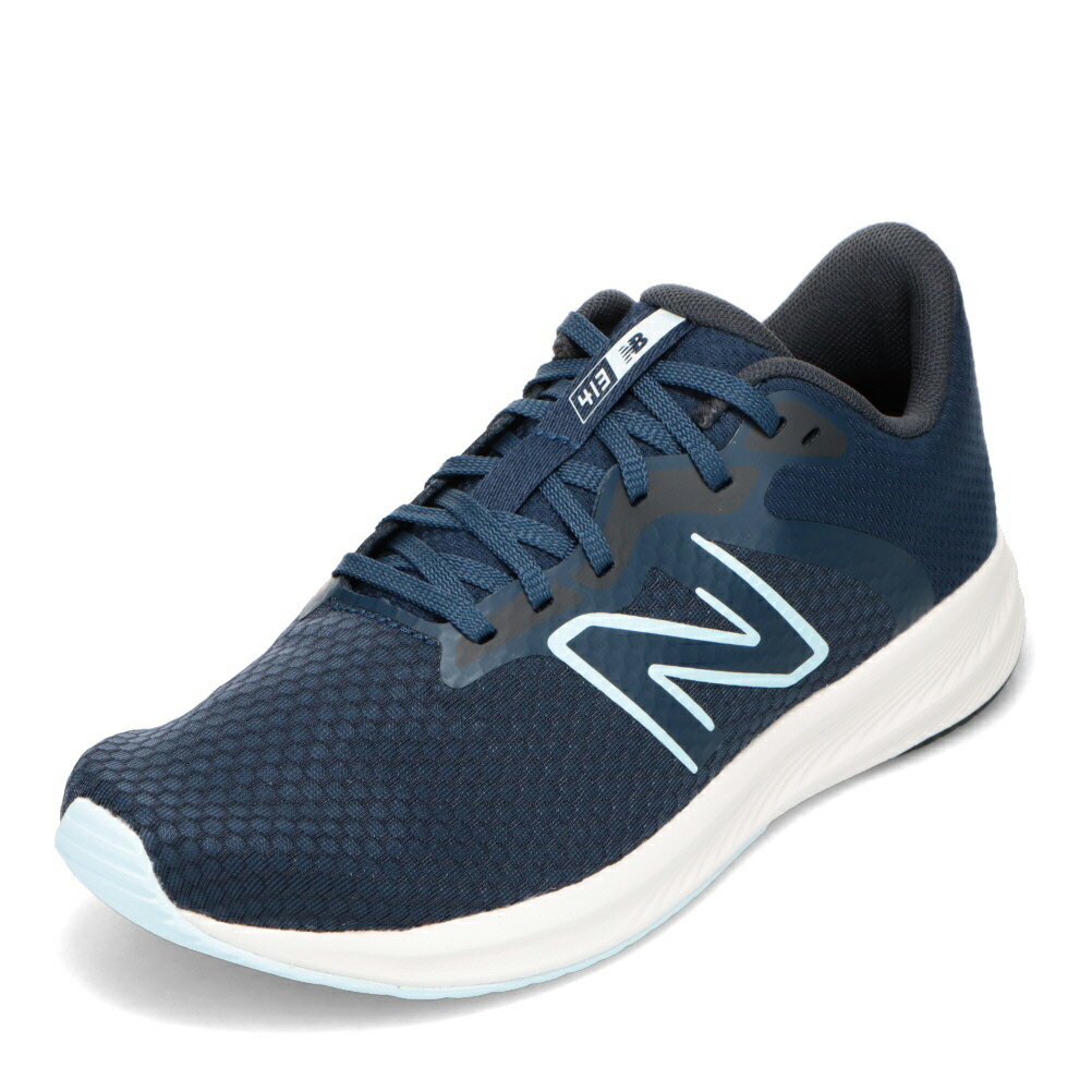 ニューバランス new balance W413NB2D レディース靴 靴 シューズ D ローカットスニーカー 軽量 W413NB2 ジョギング ウォーキング クッション性 耐久性 フィット性 通気性 メッシュ 人気 ブランド ネイビー×グレー SP