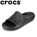 クロックス crocs 209401.W レディース靴 靴 シューズ 3E相当 サンダル スリッパ 軽量 軽い クッション性 人気 ブランド ブラック SP