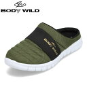 【6/1までエントリーでP20倍】ボディワイルド BODY WILD BMH1540 メンズ靴 靴 シューズ 3E相当 クロッグ サンダル スリッパ ルームシュ...
