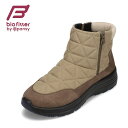 【全品P10倍!10日00:00~26H限定】バイオフィッター レディース biofitter BFL2807 レディース靴 靴 シューズ 4E相当 ショート 防水 キルティング ブーツ サイド ゴア 吸湿 発熱 あったか 4E 幅広 ゆったり 抗菌 防臭 ファスナー ジッパー チャック カーキ SP