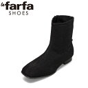 【全品P10倍!10日00:00~26H限定】ラ・ファーファ lafarfa LF-5340 レディース靴 靴 シューズ 4E相当 ブーツ ストレッチブーツ ローヒール シンプル カジュアル ブラック SP