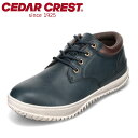 【30%OFFクーポン】セダークレスト CEDAR CREST CC-1011 2E スニーカー カジュアルシューズ 防水 防滑 滑りにくい ローカットスニーカー カジュアルスニーカー ネイビー SP