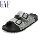 ギャップ GAP GPU32412C メンズ靴 靴 シューズ 2E相当 サンダル スリッパ ルームシューズ つっかけ 屈曲性 フットベット 人気 ブランド グレ...