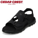 セダークレスト ウォッシャブル CEDAR CREST CC-1223 メンズ靴 靴 シューズ 3E相当 スポーツ サンダル スポサン 面ファスナー 柔らかい ...