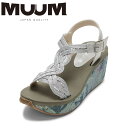 ムーム MUUM MM8219 レディース靴 靴 シューズ サンダル ストラップ 厚底 ウエッジソール 歩きやすい 疲れない 高反発 柔らかい ボタニカル 植物...