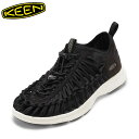 【25日まで毎日4H限定★P10倍】キーン KEEN 1028673 メンズ靴 靴 シューズ 2E スニーカー スリッポン 軽量 UNEEK O3 ユニーク オースリー 抗菌 防臭 グリップ性 疲れにくい ローカットスニーカー 人気 ブランド ブラック SP