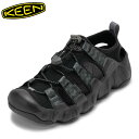 キーン KEEN 1028657 レディース靴 靴 シューズ 3E サンダル アウトドア シューズ 軽量 水陸両用 クッション性 ハイパーポート エイチツー HYPERPORT H2 グリップ力 人気 ブランド ブラック SP
