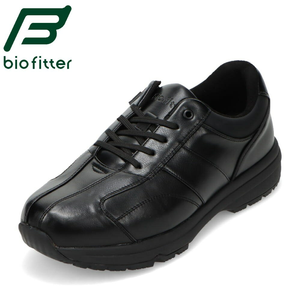 【エントリ-全品P19倍！4日20:00～28H】バイオフィッター biofitter BF4916 メンズ靴 靴 シューズ 4E ビジネス カジュアル シューズ スニーカー 防水 防寒 防滑 滑りにくい 吸湿 発熱 ローカットスニーカー 通勤 オフィス ブラック SP