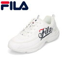 【全品P15倍!15日00:00~24H限定】フィラ FILA UFW25078-125M メンズ靴 靴 シューズ 2E スニーカー 軽量 厚底 クッション性 衝撃吸収 RAY TRAINER SCRIPT ローカットスニーカー 人気 ブランド ホワイト