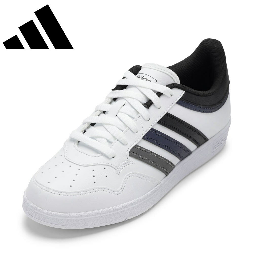 アディダス adidas JQ5294 メンズ靴 靴 シューズ 2E スニーカー コート シューズ クッション性 通気性 HOOPS 4.0 ローカットスニーカ...