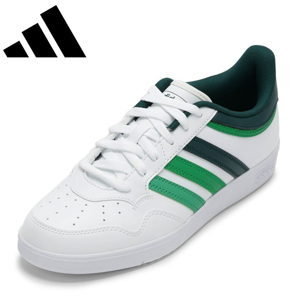 アディダス adidas JQ5296 メンズ靴 靴 シューズ 2E スニーカー コート シューズ クッション性 通気性 HOOPS 4.0 ローカットスニーカ...