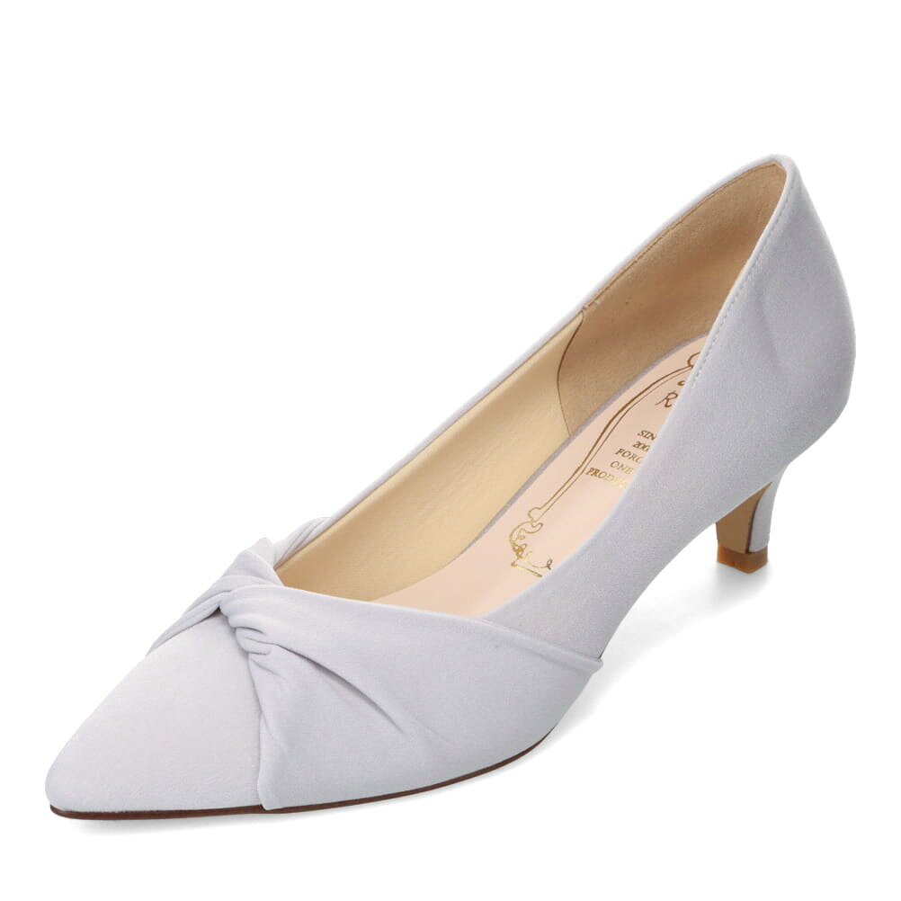 メタルルージュ Metal Rouge MR8610 レディース靴 靴 シューズ 2E相当 パンプス 通勤 オフィス ビジネス 結婚式 パーティー フォーマル オケージョン 歩きやすい 疲れにくい ポインテッドトゥ ツイスト 柔らかい グレー SP