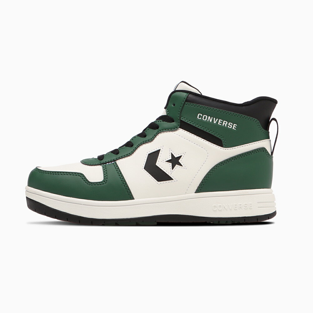 コンバース CONVERSE 38002210L レディース靴 靴 シューズ 2E スニーカー コート シューズ 防水 滑りにくい 防滑 グリップ 雪 NX1360WP MID ハイカット ミッドカット スニーカー 人気 ブランド ホワイト×グリーン SP