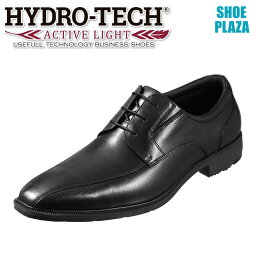 ハイドロテック・アクティブライト HYDRO-TECH ACTIVE LIGHT HD1401 メンズ靴 3E相当 ビジネスシューズ 軽量 本革 スワールモカ 小さいサイズ対応 大きいサイズ対応 ブラック SP